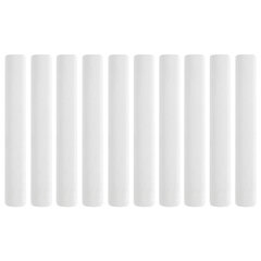 Мел белый круглый мягкий 10 штук, BRAUBERG &laquo;АКАДЕМИЯ&raquo;, картонная упаковка, европодвес (АЛГЕМ), 271147