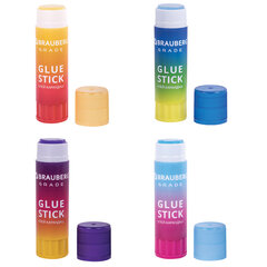Клей-карандаш в градиентном корпусе BRAUBERG &laquo;Grade&raquo;, 21 г, PVP-основа, ассорти, 271247