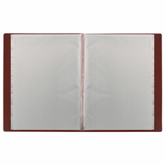 Папка 40 вкладышей BRAUBERG &laquo;Office&raquo;, красная, 0,6 мм, 271328