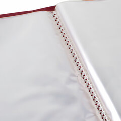 Папка 100 вкладышей BRAUBERG &laquo;Office&raquo;, красная, 0.8 мм, 271334