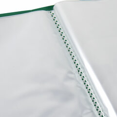 Папка 100 вкладышей BRAUBERG &laquo;Office&raquo;, зеленая, 0,8 мм, 271335