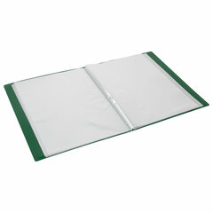 Папка 100 вкладышей BRAUBERG &laquo;Office&raquo;, зеленая, 0,8 мм, 271335