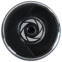 Точилка электрическая BRAUBERG DOUBLE BLADE BLACK, двойное лезвие, питание от 2 батареек АА, 271336