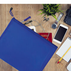 Папки-конверт СУПЕР КОМПЛЕКТ на молнии, 4 штуки А4 (335&times;243 мм), BRAUBERG &laquo;Energy&raquo;, 271349