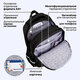 Рюкзак BRAUBERG SOFT, 2 отделения, 3 кармана, "Не бойся", СВЕТЯЩИЙСЯ, 40х31х15 см, 271364