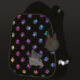 Ранец BRAUBERG LUMINOUS, 2 отделения, с брелоком, "Paws", СВЕТЯЩИЙСЯ РИСУНОК, 38х29х16 см, 271366