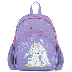 Рюкзак BRAUBERG KIDS PLAY детский, 1 отделение, 3 кармана, &laquo;Darling bunny&raquo;, 29&times;23&times;12 см, 271390