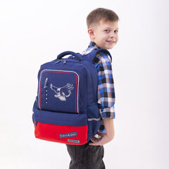 Рюкзак BRAUBERG STAR, 1 отделение, 5 карманов, &laquo;White eagle&raquo;, синий, 40&times;29&times;13 см, 271427