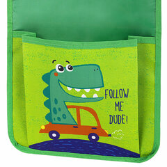 Кармашки-органайзер в шкафчик для детского сада ЮНЛАНДИЯ, 5 карманов, 21&times;68 см, &laquo;Crocodile&raquo;, 271432