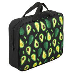 Папка на молнии с ручками А4, мешок для обуви 42&times;33 см, пенал 20&times;10 см, &laquo;Avocado&raquo; НАБОР BRAUBERG, 271433