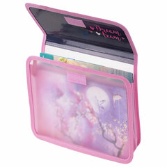 Папка для тетрадей ЮНЛАНДИЯ А5, пластик, 2 отделения, клапан на липучке, &laquo;Dream Team&raquo;, 271490