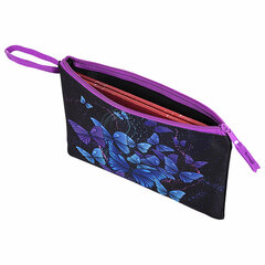 Папка для тетрадей BRAUBERG А5, 1 отделение, полиэстер, на молнии, с ручкой, &laquo;Fly Aways&raquo;, 271499