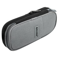 Пенал-трансформер BRAUBERG, полиэстер, 22&times;10&times;3 см, &laquo;Charcoal gray&raquo;, 271561