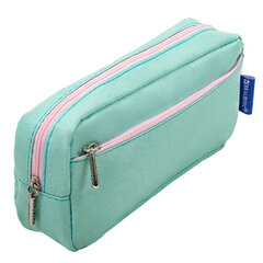 Пенал мягкий BRAUBERG, 2 отделения, ассорти 5 цветов, &laquo;Pastel&raquo;, 21&times;9,5&times;5 см, дисплей, 271579