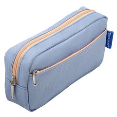 Пенал мягкий BRAUBERG, 2 отделения, ассорти 5 цветов, &laquo;Pastel&raquo;, 21&times;9,5&times;5 см, дисплей, 271579