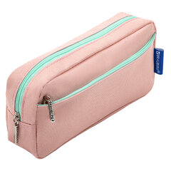 Пенал мягкий BRAUBERG, 2 отделения, ассорти 5 цветов, &laquo;Pastel&raquo;, 21&times;9,5&times;5 см, дисплей, 271579