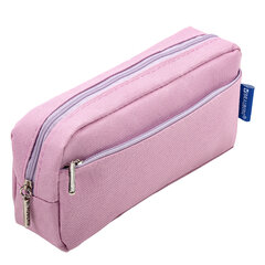 Пенал мягкий BRAUBERG, 2 отделения, ассорти 5 цветов, &laquo;Pastel&raquo;, 21&times;9,5&times;5 см, дисплей, 271579