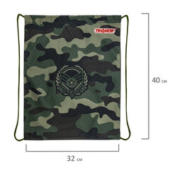Мешок для обуви ПИФАГОР, 1 отделение, 40&times;32 см, &laquo;Military&raquo;, 271599