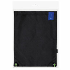 Мешок для обуви BRAUBERG плотный, карман на молнии, подкладка, 43&times;33 см, &laquo;Neon Green&raquo;, 271625