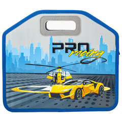 Папка-сумка ЮНЛАНДИЯ, 1 отделение, фетровые ручки, 34&times;30&times;11 см, &laquo;Proracing&raquo;, 271632