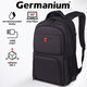 Рюкзак GERMANIUM UPGRADE универсальный, 2 отделения, отделение для ноутбука, USB-порт, UP-4, черный, 47х31х19 см, 271668