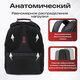 Рюкзак GERMANIUM UPGRADE Max, 3 отделения, отделение для ноутбука, USB-порт, UP-5, черный, 49х34х24 см, 271669