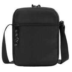 Сумка на плечо BRAUBERG COMPACT, два кармана, черная, 19&times;14&times;5 см, 271688