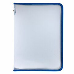 Папка для документов и тетрадей на молнии пластиковая BRAUBERG А4, 320&times;230 мм, прозрачная, 271713