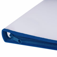 Папка для документов и тетрадей на молнии пластиковая BRAUBERG А4, 320&times;230 мм, прозрачная, 271713