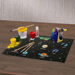 Настольное покрытие BRAUBERG KIDS, А3+, пластик, 46&times;33 см, &laquo;Space Out&raquo;, 271731