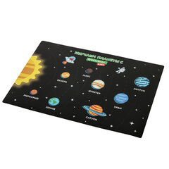 Настольное покрытие BRAUBERG KIDS, А3+, пластик, 46&times;33 см, &laquo;Space Out&raquo;, 271731