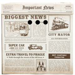 Короб для хранения из плотного микрогофрокартона 315&times;315&times;315 мм, КОМПЛЕКТ 3 шт., BRAUBERG HOME, 271818