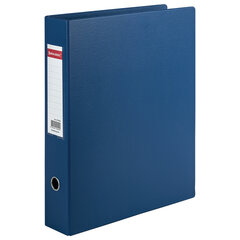 Изображение товара Папка-регистратор БОЛЬШОГО ФОРМАТА А3 с двухсторонним покрытием из ПВХ, 70 мм, синяя, BRAUBERG, 271832