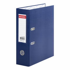 Изображение товара Папка-регистратор ШИРОКИЙ КОРЕШОК 90 мм синяя BRAUBERG