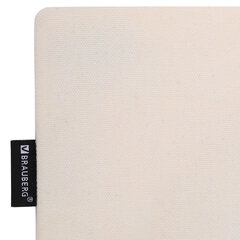 Сумка шоппер BRAUBERG, канвас, 40&times;35 см, бежевый, 271895