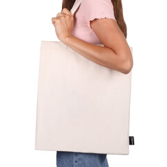 Сумка шоппер BRAUBERG, канвас, 40&times;35 см, бежевый, 271895