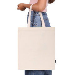 Сумка шоппер BRAUBERG, канвас, 40&times;35 см, бежевый, 271895