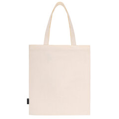 Сумка шоппер BRAUBERG PREMIUM, канвас, 40&times;35 см, на кнопке, карман, бежевый, &laquo;Yin-yang&raquo;, 271901