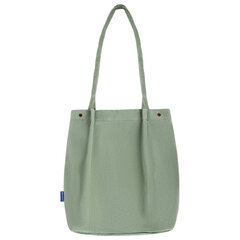 Сумка шоппер BRAUBERG MOMENTS, вельвет, 35&times;30 см, мятный, 271908