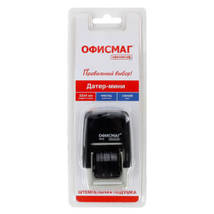 Датер-мини ОФИСМАГ, месяц цифрами, оттиск 22&times;4 мм, &laquo;Printer 7810 BANK&raquo;, 271926