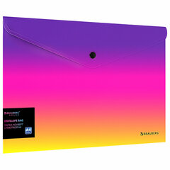 Изображение товара Папка-конверт BRAUBERG Grade А4 до 100 листов желто-розовый градиент