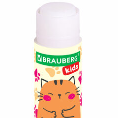 Клей-карандаш &laquo;Лапки&raquo; Cat Paw, 9 г, фигурный колпачок, 3 шт. на блистере, BRAUBERG KIDS, 271982