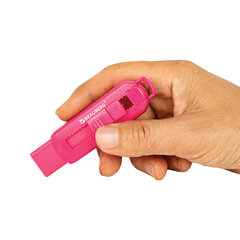 Ластик выдвижной BRAUBERG &laquo;Slider&raquo;, 88&times;26&times;21 мм, яркие цвета корпуса ассорти, 271985