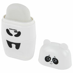 Точилка с ластиком 2 в 1 BRAUBERG KIDS &laquo;Панда&raquo;, 2 отверстия, блистер, 271988