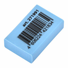 Ластик BRAUBERG KIDS &laquo;Школьный&raquo;, 26&times;17&times;7 мм, прямоугольный, пастельные цвета ассорти, 271991