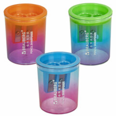 Точилка для классических и утолщенных карандашей BRAUBERG &laquo;Grade&raquo;, НАБОР 3 штуки, 271999