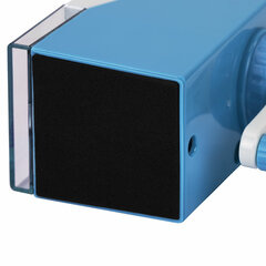 Точилка механическая ЮНЛАНДИЯ &laquo;Пастель&raquo;, для чернографитных и цветных карандашей, корпус голубой, 272001