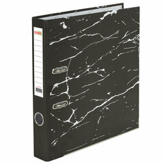 Изображение товара Папка-регистратор STAFF Profit с мраморным покрытием 50 мм черная для А4 документов