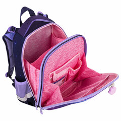 Ранец BRAUBERG PREMIUM, 2 отделения, с брелоком, &laquo;Anime cat&raquo;, 38&times;29&times;16 см, 272017