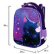 Ранец BRAUBERG PREMIUM, 2 отделения, с брелоком, "Anime cat", 38х29х16 см, 272017